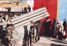 ... وراجمة صواريخ