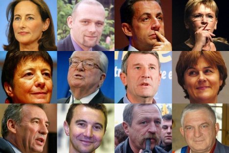 12 مرشحاً إلى المرحلة الأولى من الرئاسية الفرنسية