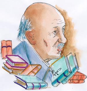 الرجل ـ المكتبة