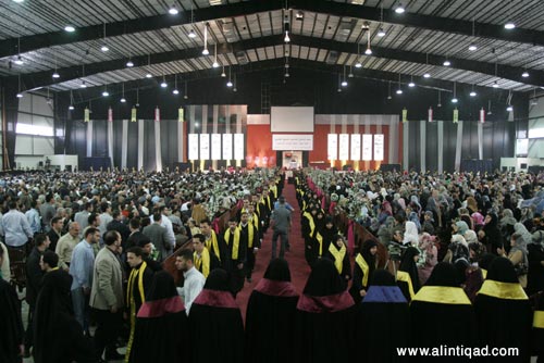 لقطات خاصة من حفل التخرج العشرين ـ دفعة الوعد الصادق ـ.