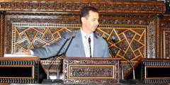 كلمة الرئيس بشار الاسد في مجلس الشعب السوري  بعد أداء القسم الدستوري