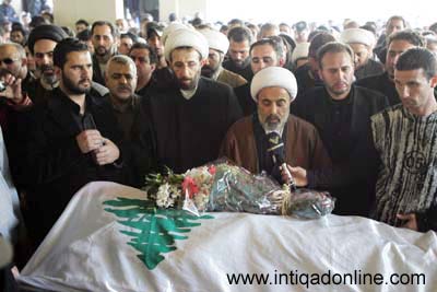 "خاص الانتقاد.نت": تقرير مصور عن تشييع شهيد المعارضة الوطنية اللبنانية الشهيد عدنان شمص