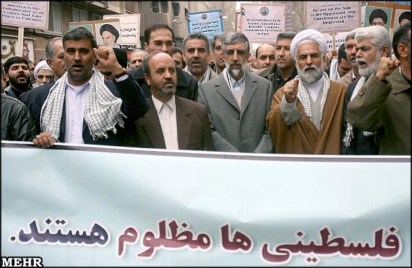 طهران: مع أحرار "كربلاء العصر" ضد "اليزيديين الجدد"