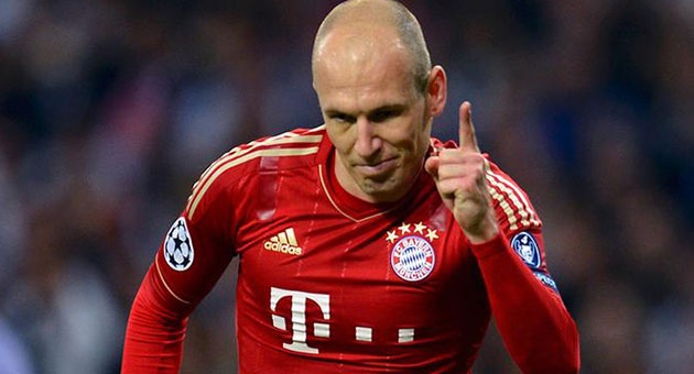 roben_14_12_630 بايرن ميونيخ يضمن لقب بطل الذهاب في بطولة المانيا