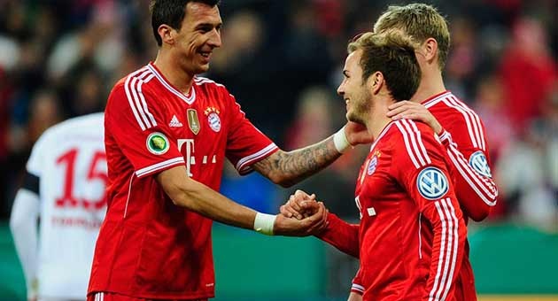 bayer_16_4_630 كأس المانيا : بايرن ميونيخ يٌسقط كايزرسلاوترن ويتأهل للنهائي