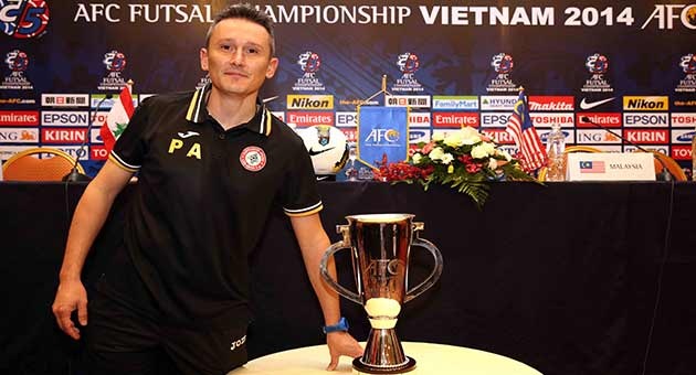 مدرب منتخب لبنان باكو أراوجو كأس آسيا 2014 : لبنان يلتقي تايبه في اولى مبارياته