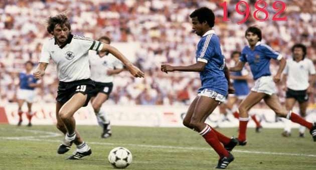 مباراة تاريخية بين المانيا الغربية وفرنسا في مونديال 1982 مواجهة دراماتيكية لا تنسى بين المانيا الغربية-فرنسا
