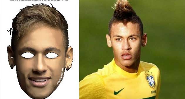 neymar_8_7_1_630 نيمار على المدرجات خلال المباراة امام المانيا