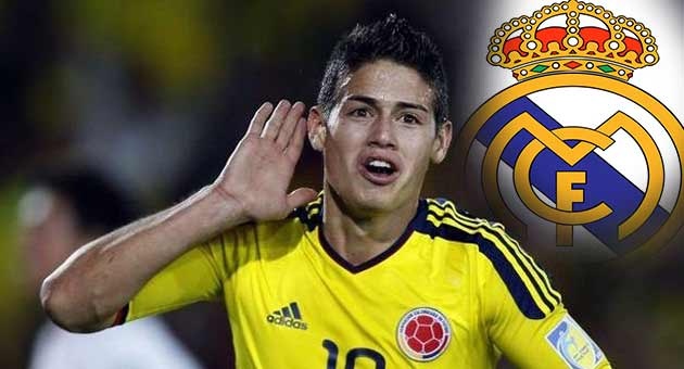 ريـال مدريد يتوصل الى اتفاق مع الكولومبي جيمس رودريغيز جيمس رودريغيز يقترب من ريال مدريد