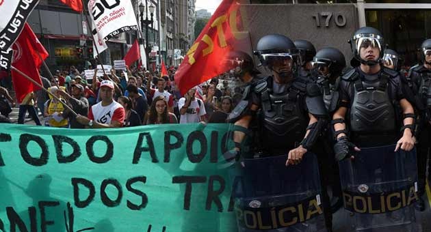 brazil_10_6_630 مونديال 2014 : عمال المترو يعلقون اضرابهم