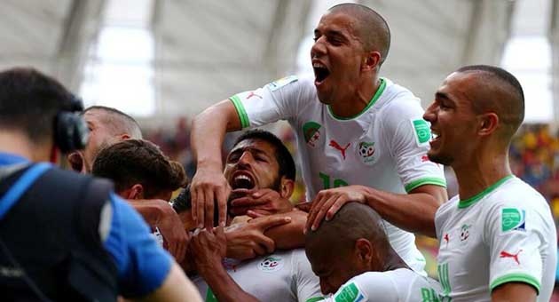 elg_23_6_630_01 رباعية تاريخية للمنتخب العربي الجزائري في مرمى الكوري