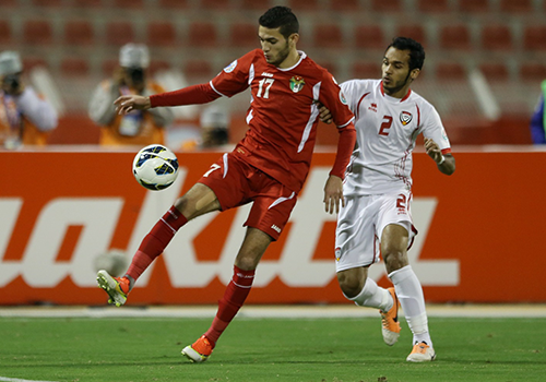 فوز الاردن على الامارات 1-0 الاردن تُرافق كوريا الجنوبية للدور النصف نهائي
