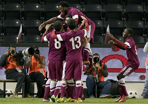 قطر تعبر الى نهائي غرب آسيا للمرة الاولى 
