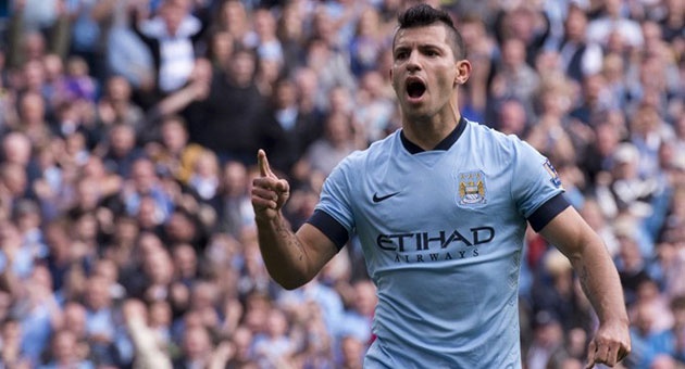 aguero_18_10_630 سوبر هاتريك للاعب مانشستر سيتي اغويرو في مرمى توتنهام