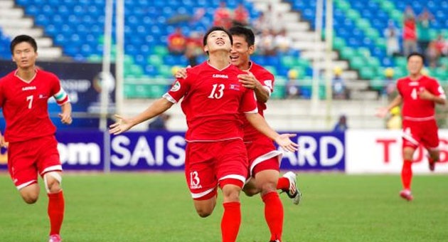 kor_20_10_630 كوريا الشمالية الى نهائي بطولة آسيا لكرة القدم للشباب