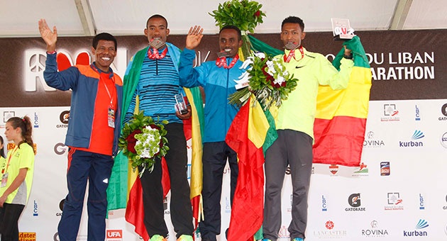 marathon_9_11_630 الإثيوبيان غيرما وملهابت يحرزان لقب ماراثون بيروت 2014