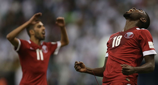 qatar_13_11_2_630 بالصور : تعادل السعودية وقطر في افتتاح كأس الخليج