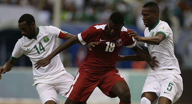 qatar_13_11_5_630 بالصور : تعادل السعودية وقطر في افتتاح كأس الخليج