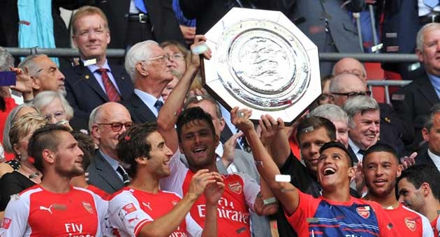arsenal_10_8_630 ارسنال بطلاً لـ الدرع الخيرية