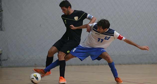 footsall_22_8_630 الميادين يُسقط جامعة القديس يوسف بسباعية نظيفة