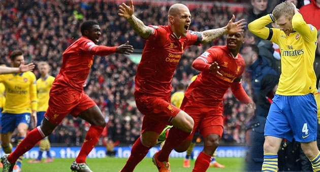 فوز ليفربول على ارسنال 5-1 ليفربول يُمطر شباك ارسنال بخمسة اهداف