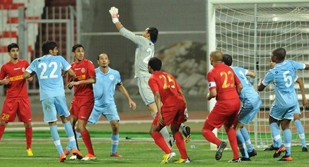 mouharak_22_2_630 الرفاع يُخرج حامل اللقب المحرق من مسابقة الكأس