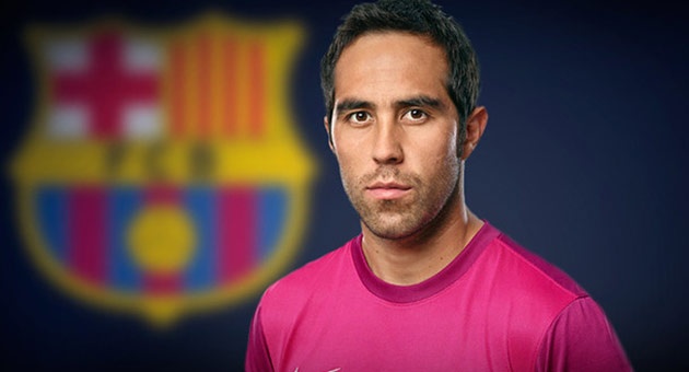 claudio_bravo_630 الحارس برافو قد يغيب عن مباراة برشلونة واتلتيكو مدريد