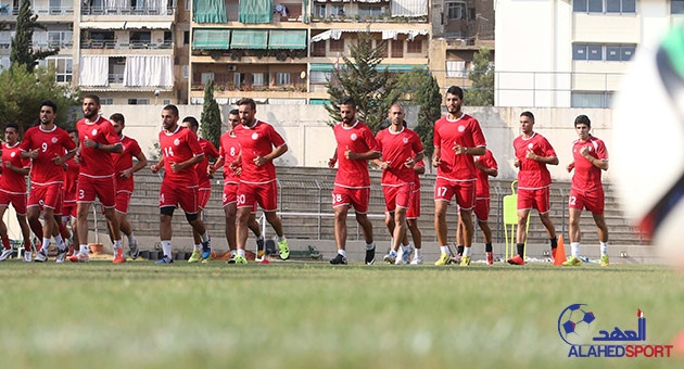 leb_25_8_7_630 بالصور : لبنان يستعد لمواجهة العراق ودياً