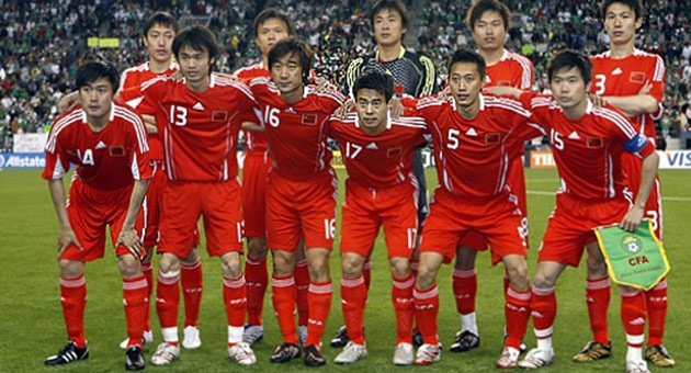 soccer_3_9_630 تعادل الصين وهونغ كونغ في تصفيات المزدوجة