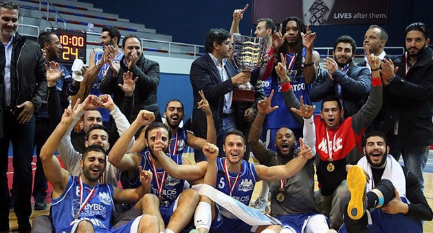 byblos_630 بيبلوس يُتوج بطلاً لكأس لبنان لكرة السلة للمرة الاولى