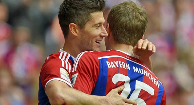 lewandowski_11_630 بايرن ميونيخ يتخطى اينتراخت فرانكفورت بثلاثية نظيفية