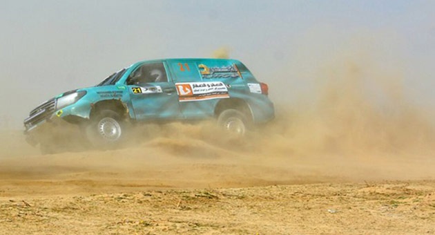 rally_11__630 منافسة متجددة بين العطية والقاسمي في رالي الكويت الدولي