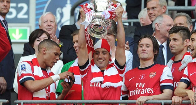 arsenal_630 ارسنال يحتفظ بلقب كأس انكلترا لكرة القدم