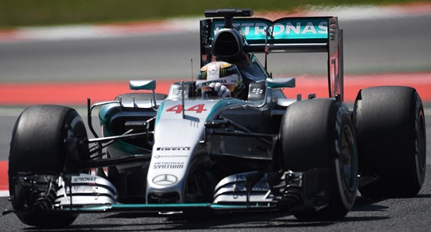 lewishamilton_8_5_630 روزبرغ وهاميلتون يحرزان المركز الاول في تجارب جائزة اسبانيا