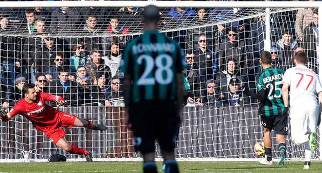 milan_17_5_630 ساسوولو يسقط ميلان ويبعده عن يوروبا ليغ