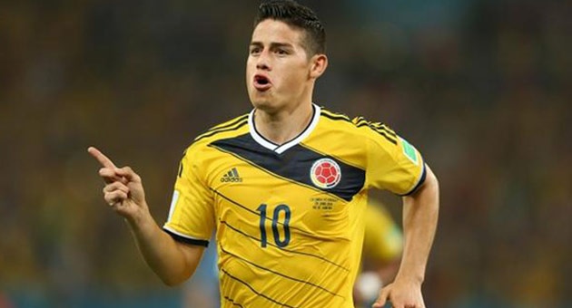 jamesrodriguez_23_6_630 جيمس رودريغيز : ميسي لاعب من كوكب أخر
