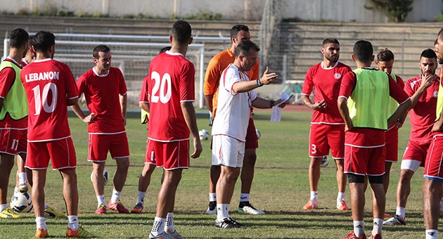 leb_9_6_3_630 بالصور : منتخب لبنان يستعد لمواجهة المنتخب الكويتي