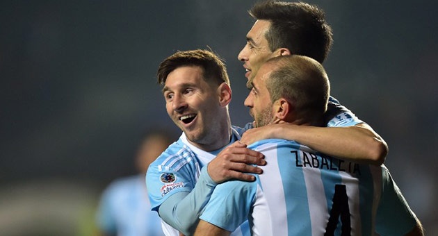 messi_1_7_630 الارجنتين تهزم الباراغواي 6-1 وتتأهل لنهائي كوبا اميركا