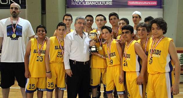 riyadi_1_6_630 الرياضي يُحرز بطولة لبنان لكرة السلة لـ فئة 2001-2002