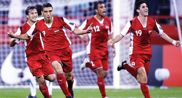 jeysh_2_8_630 الجيش يحتفظ بصدارة الدوري السوري لكرة القدم