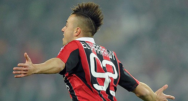 milan_22_1_630 الشعراوي في طريقه للالتحاق بروما