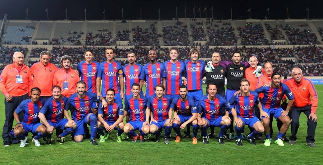 بالصور.. #برشلونة يسقط الريال في #كلاسيكو_الأساطير