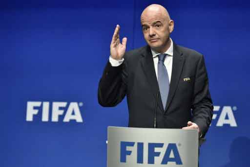 الفيفا يوافق على مشاركة 48 منتخبا في كأس العالم لكرة القدم
