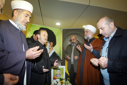 حركة أنصار الله تزور ضريح مغنية