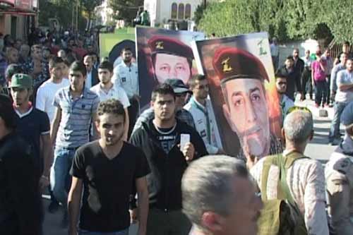 تشيع الشهيدين عماد بلوق وعلي البرزاوي