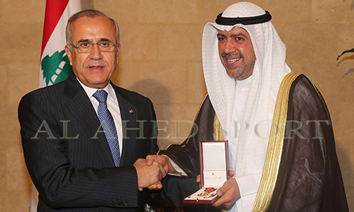 زيارة احمد الفهد الى بيروت