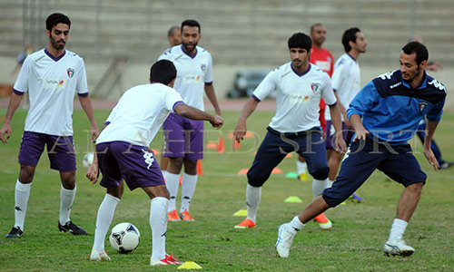 تحضيرات منتخب الكويت في بيروت