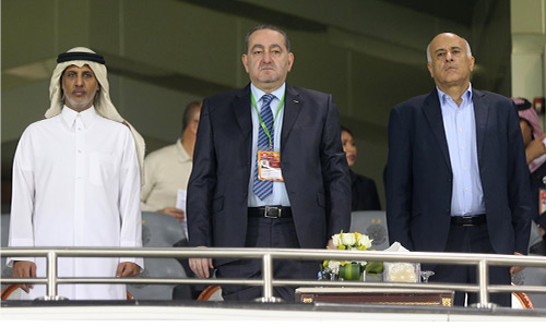 قطر - فلسطين في بطولة غرب آسيا