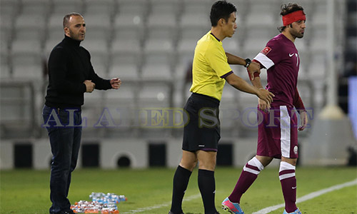 قطر - فلسطين في بطولة غرب آسيا