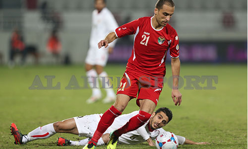تعادل سلبي بين لبنان والاردن في بطولة غرب اسيا